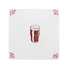 Pint of Irish Stout Delft Tile
