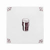 Pint of Irish Stout Delft Tile