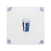 Pint of Irish Stout Delft Tile