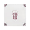 Pint of Irish Stout Delft Tile