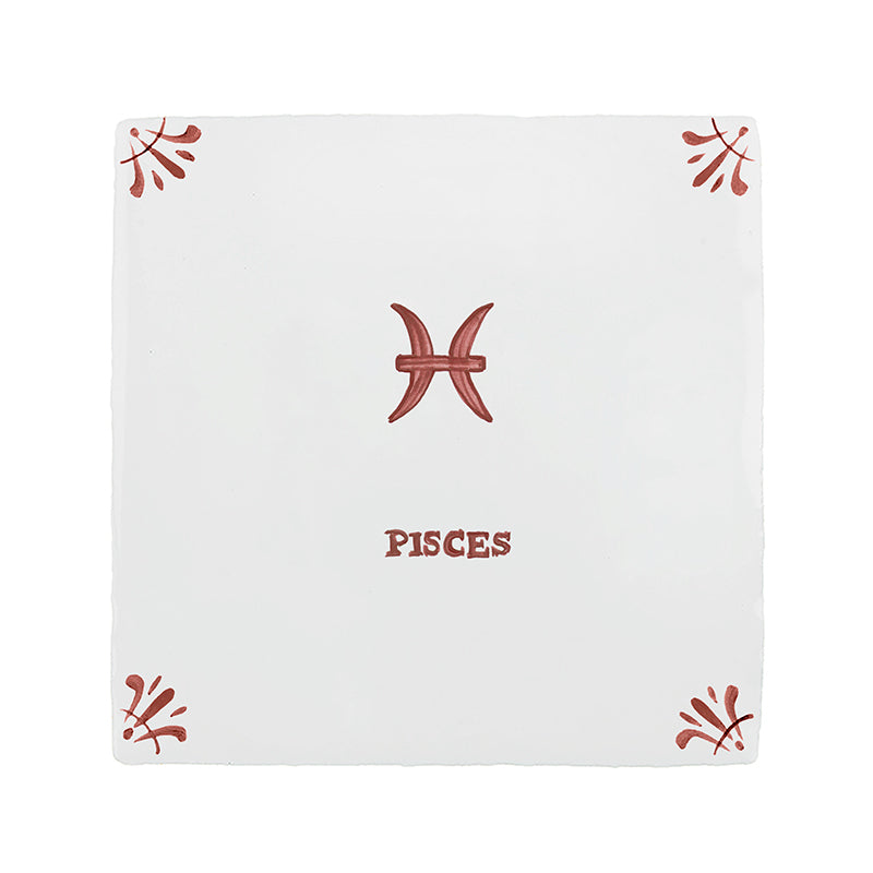 Pisces Delft Tile