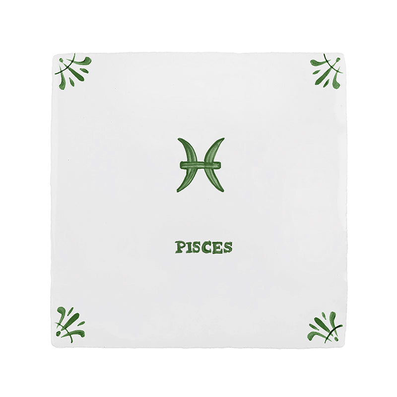 Pisces Delft Tile