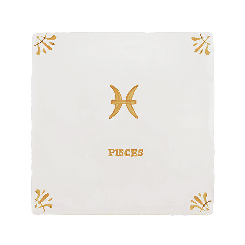 Pisces Delft Tile
