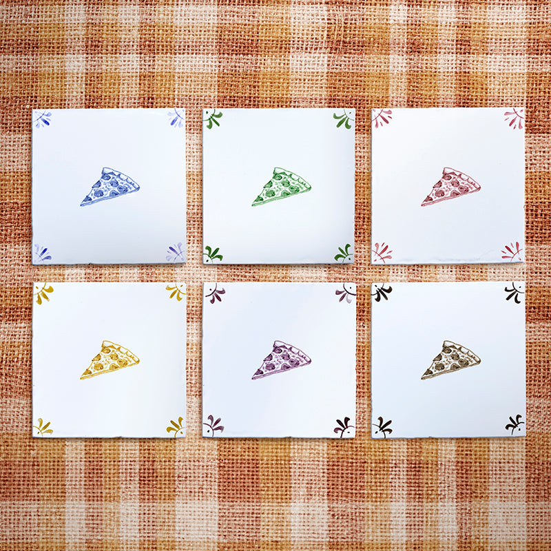 Pizza Slice Delft Tile
