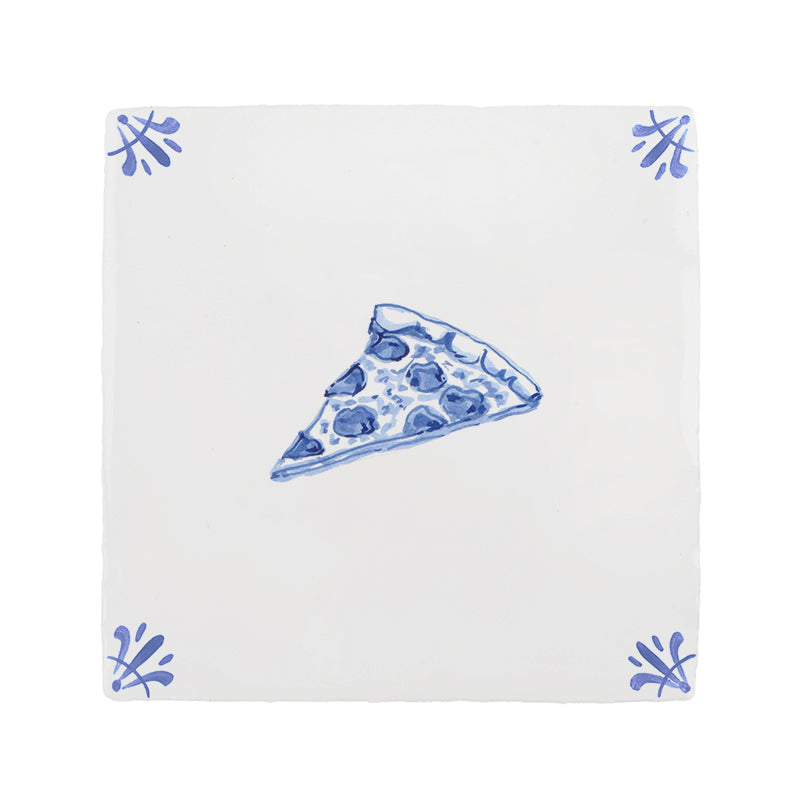 Pizza Slice Delft Tile
