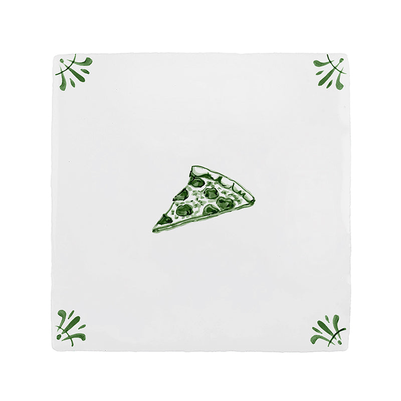 Pizza Slice Delft Tile