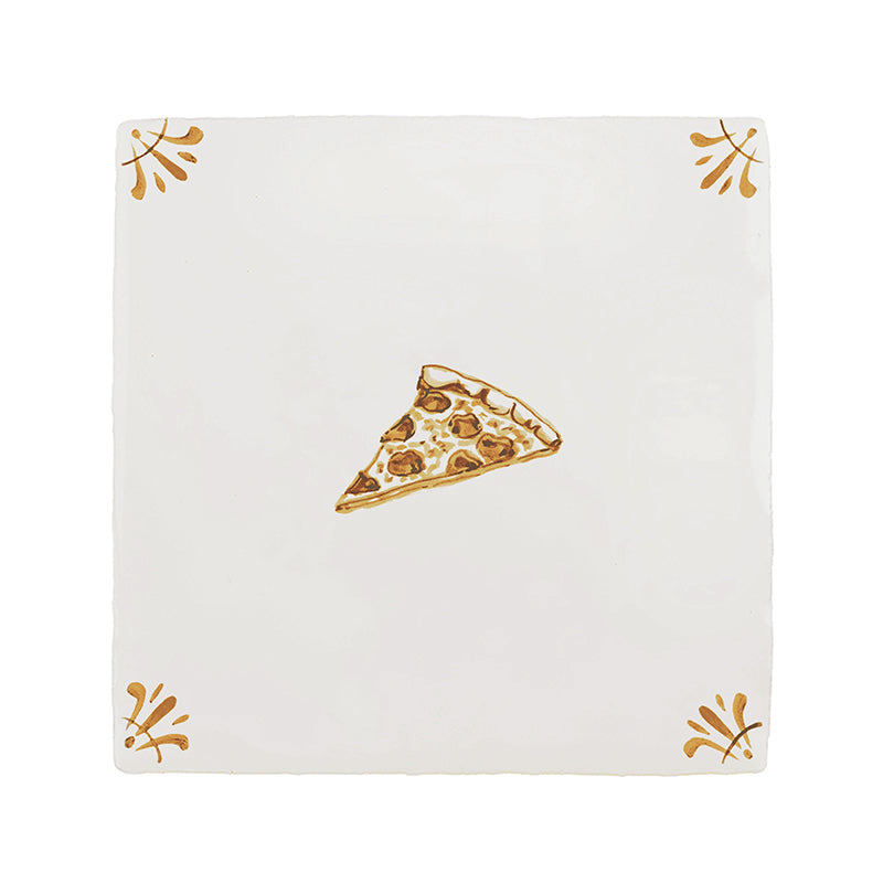 Pizza Slice Delft Tile