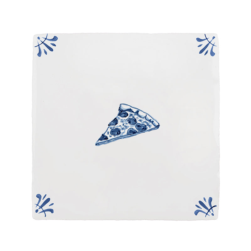 Pizza Slice Delft Tile