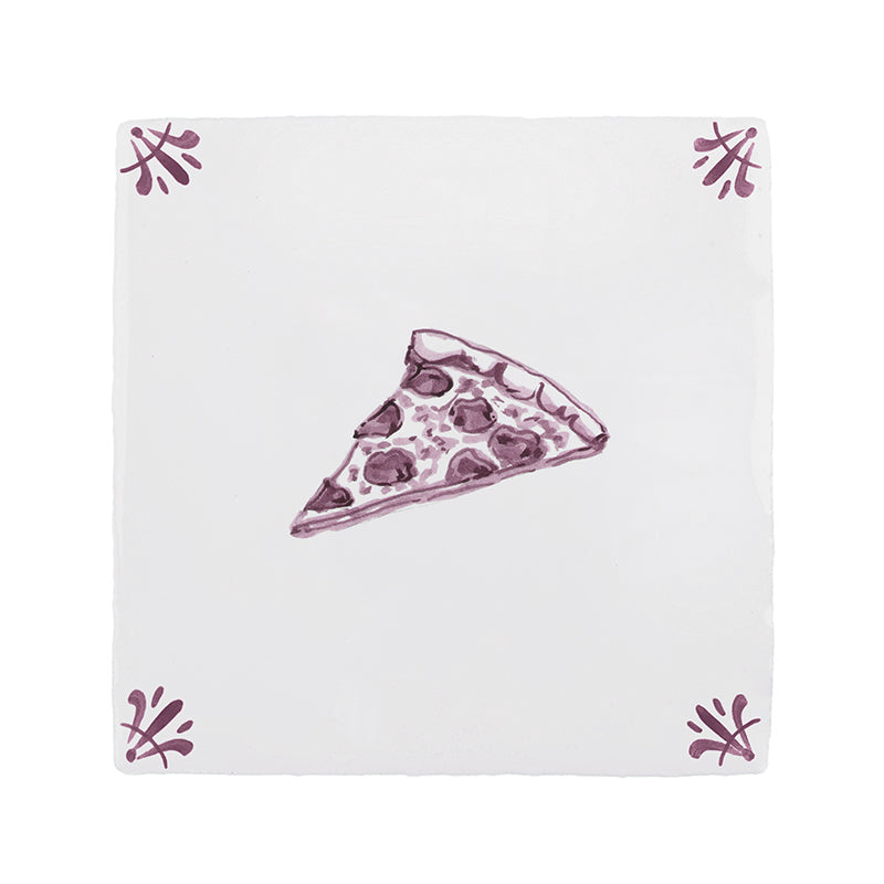 Pizza Slice Delft Tile