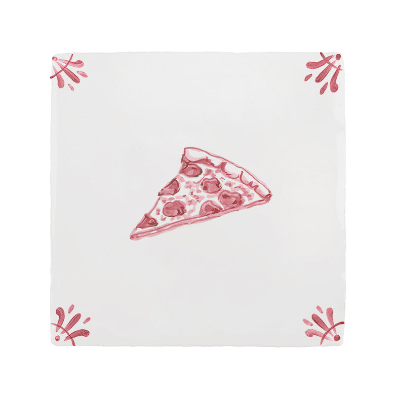 Pizza Slice Delft Tile