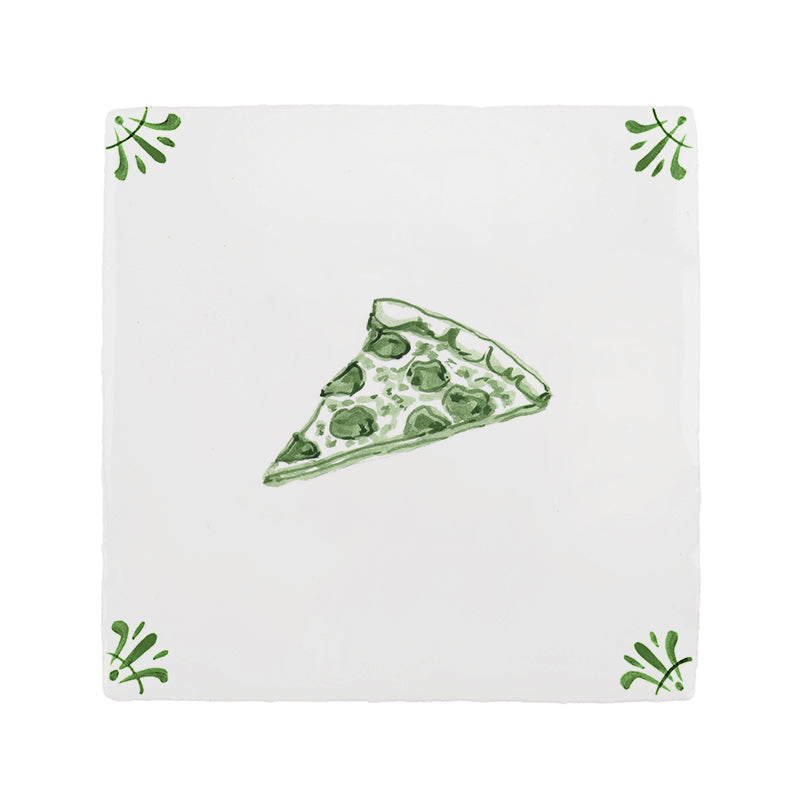 Pizza Slice Delft Tile