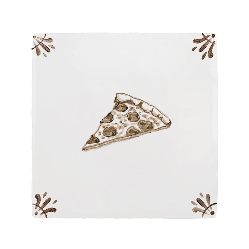 Pizza Slice Delft Tile