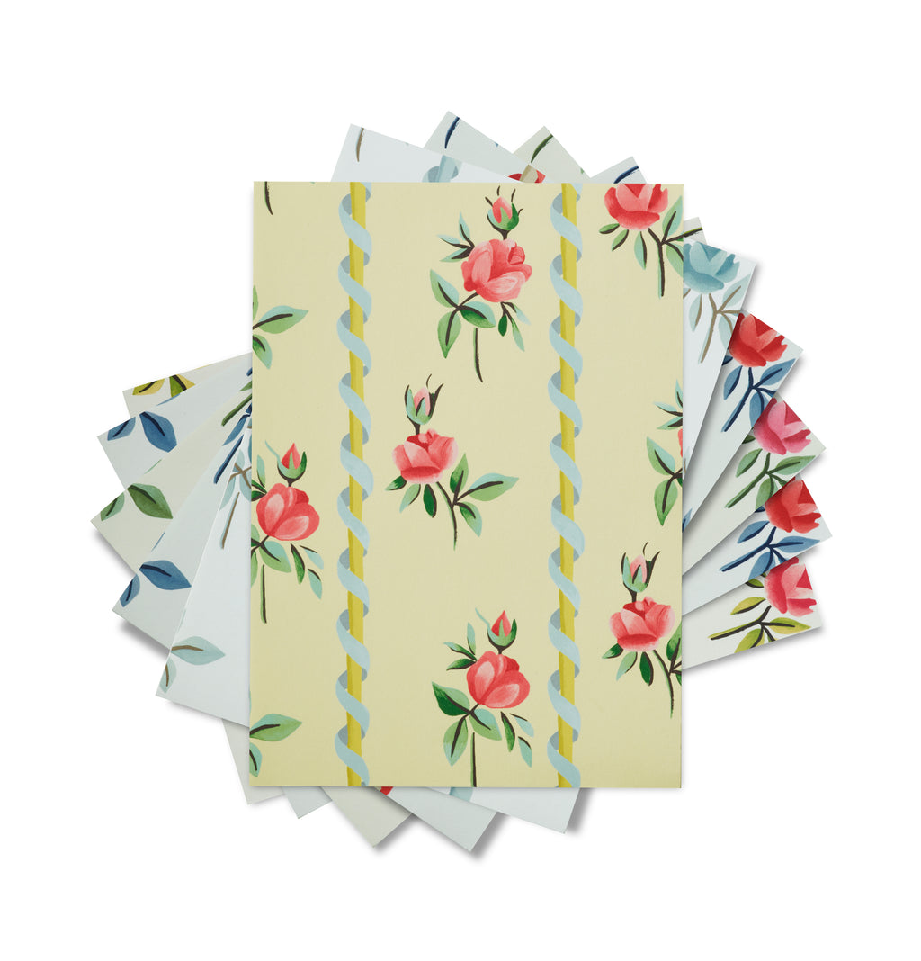 Poles & Roses I Wallpaper Sample Pack