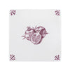 Pomegranate Delft Tile