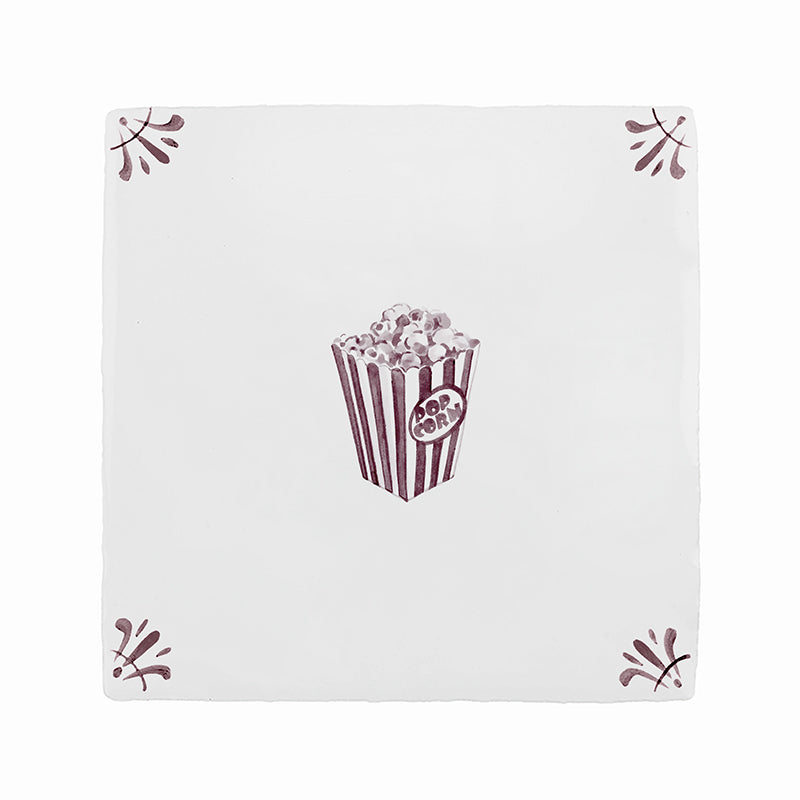 Popcorn Delft Tile