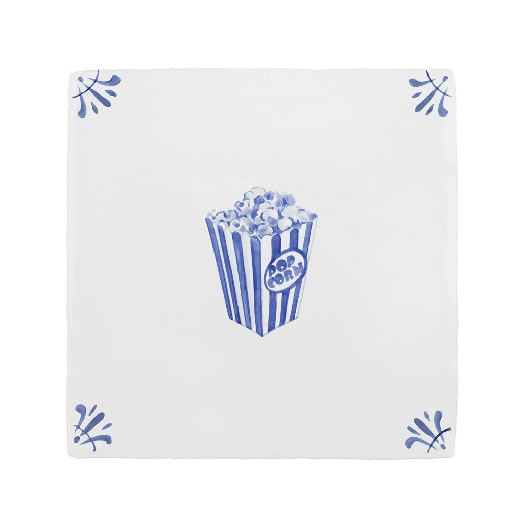 Popcorn Delft Tile
