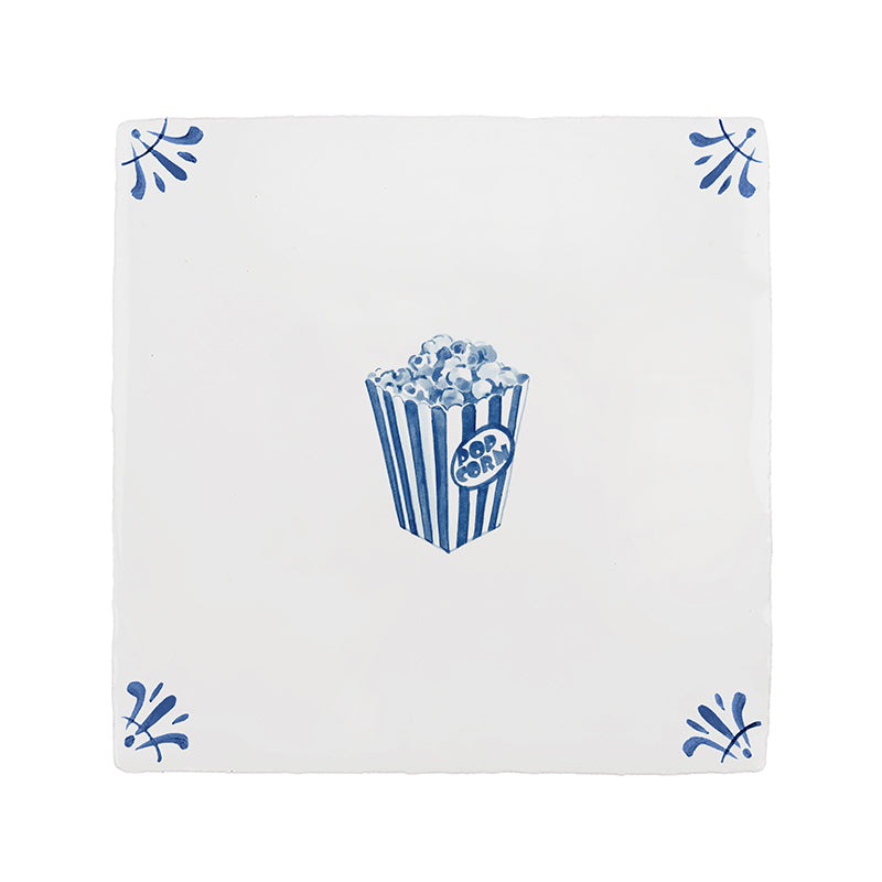 Popcorn Delft Tile