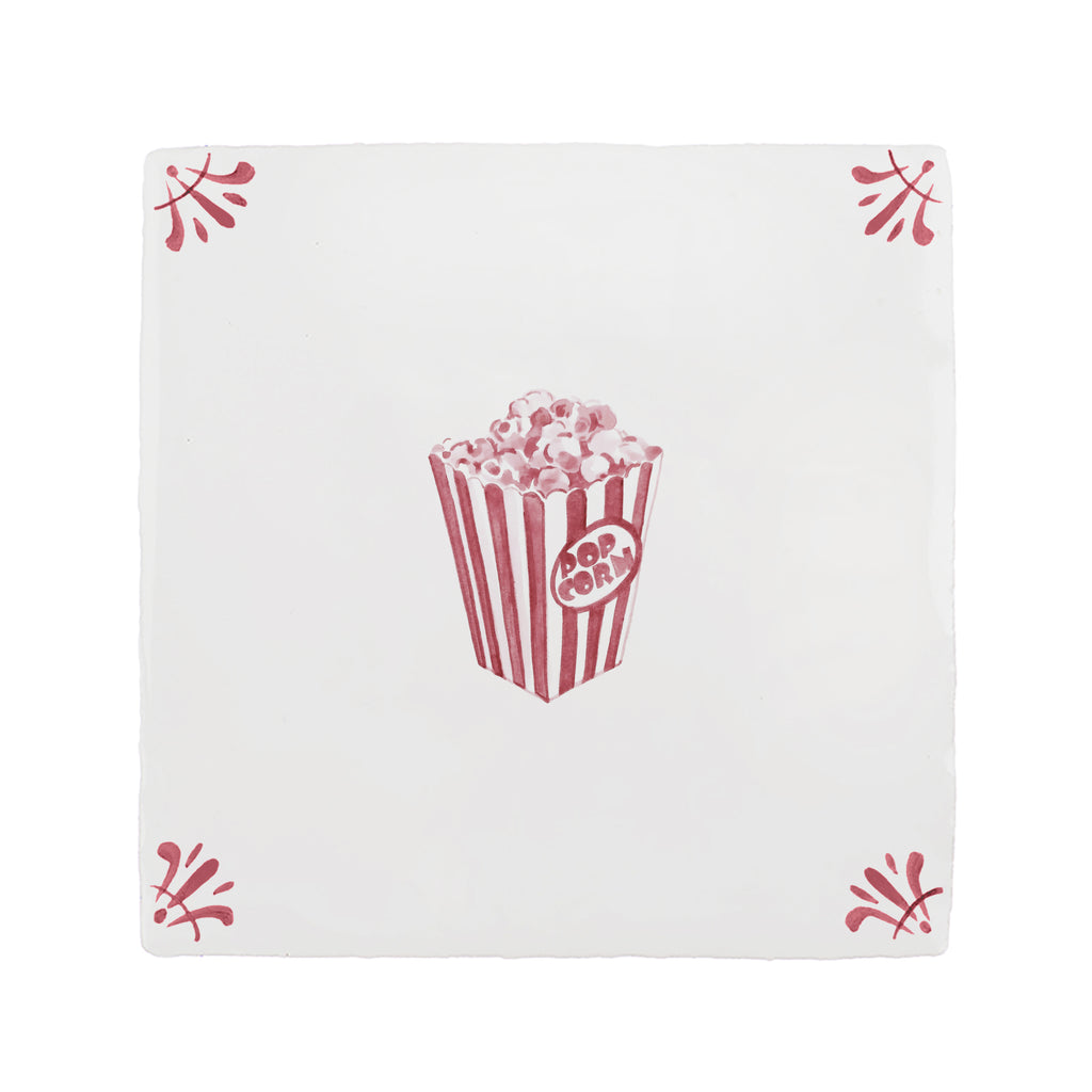 Popcorn Delft Tile