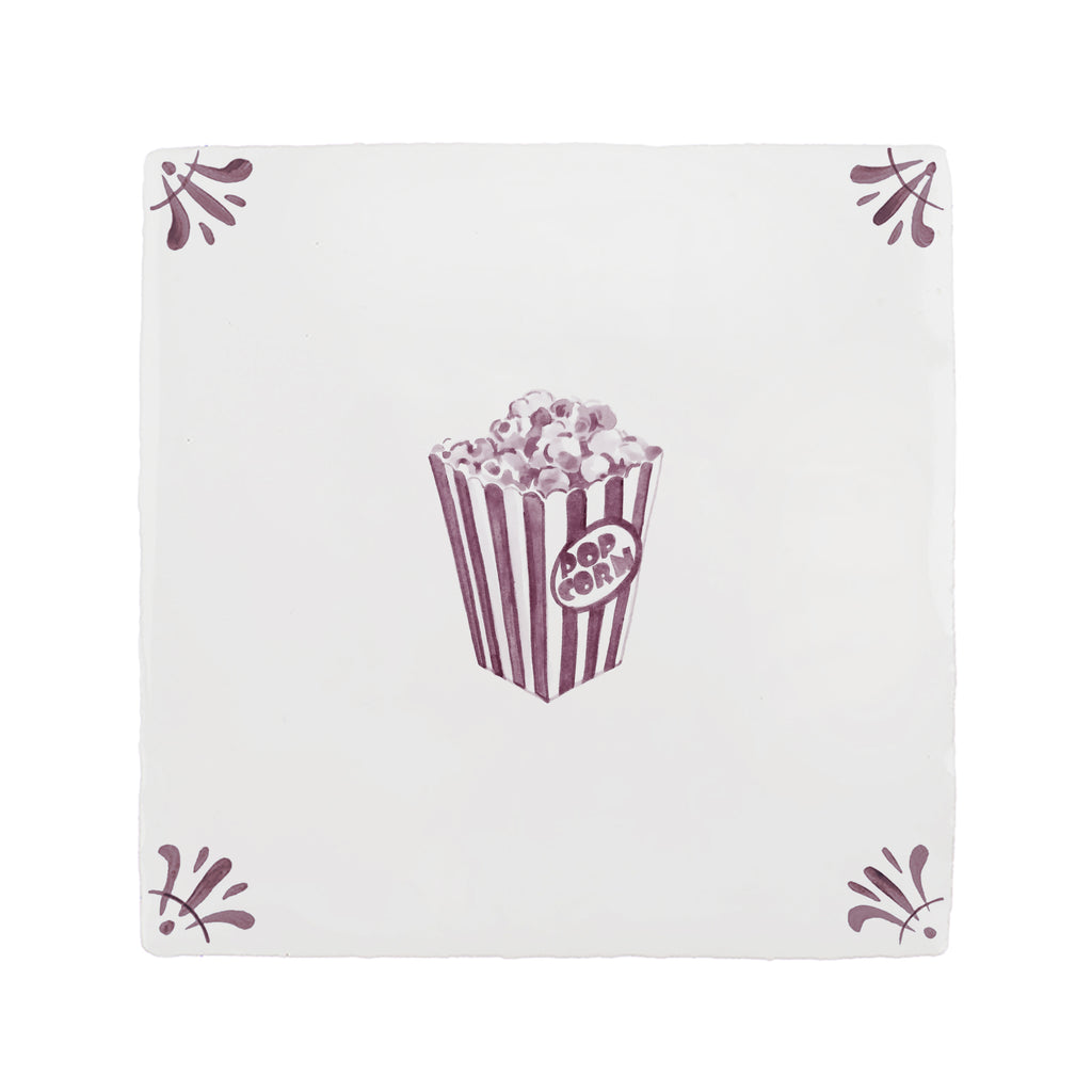 Popcorn Delft Tile
