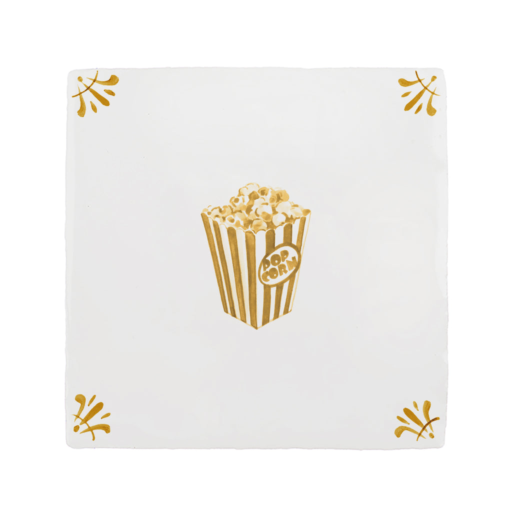 Popcorn Delft Tile