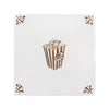 Popcorn Delft Tile