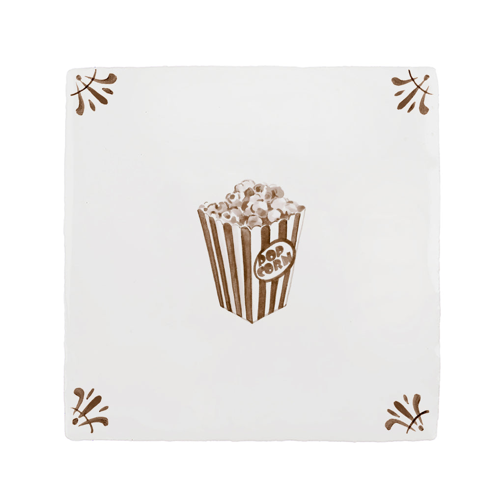 Popcorn Delft Tile