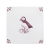 Puffin Delft Tile