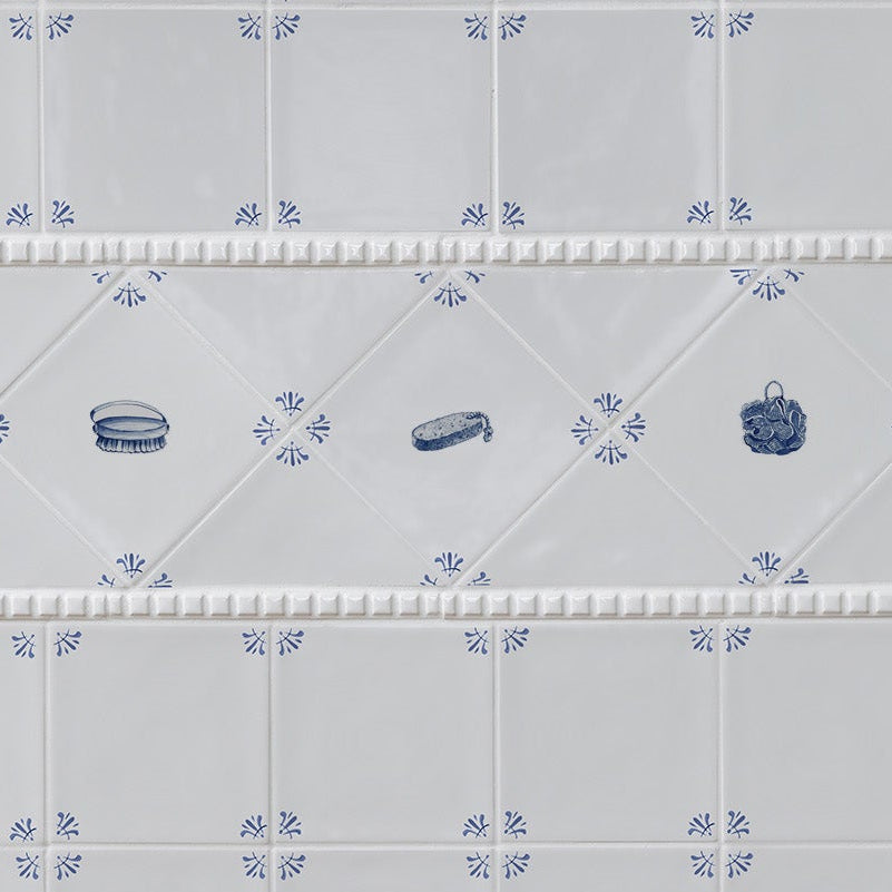 Loofah Delft Tile