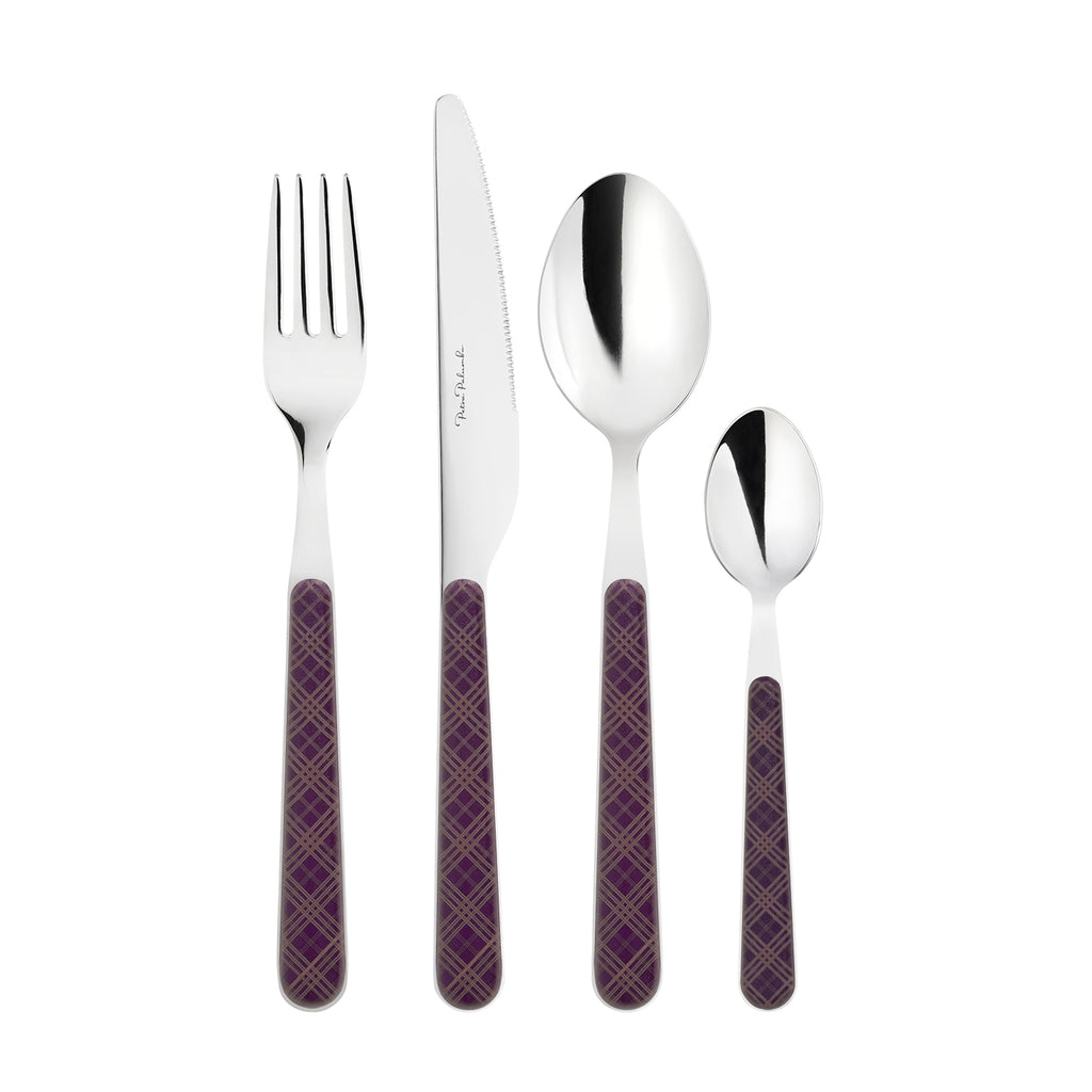 Tartan Cutlery, 4 Piece Set