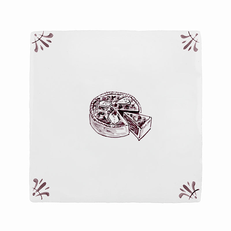 Quiche Delft Tile