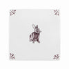 Rabbit Delft Tile