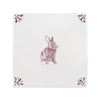 Rabbit Delft Tile