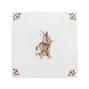 Rabbit Delft Tile
