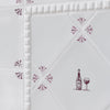 Red Wine Lovers Delft Tile