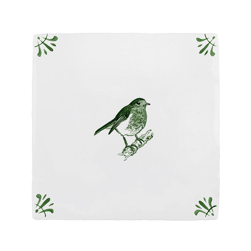 Robin Redbreast Delft Tile