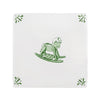 Rocking Horse Delft Tile