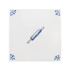 Rolling Pin Delft Tile
