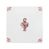 Roman Bust Delft Tile