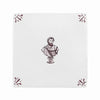 Roman Bust Delft Tile