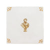 Roman Bust Delft Tile