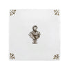 Roman Bust Delft Tile