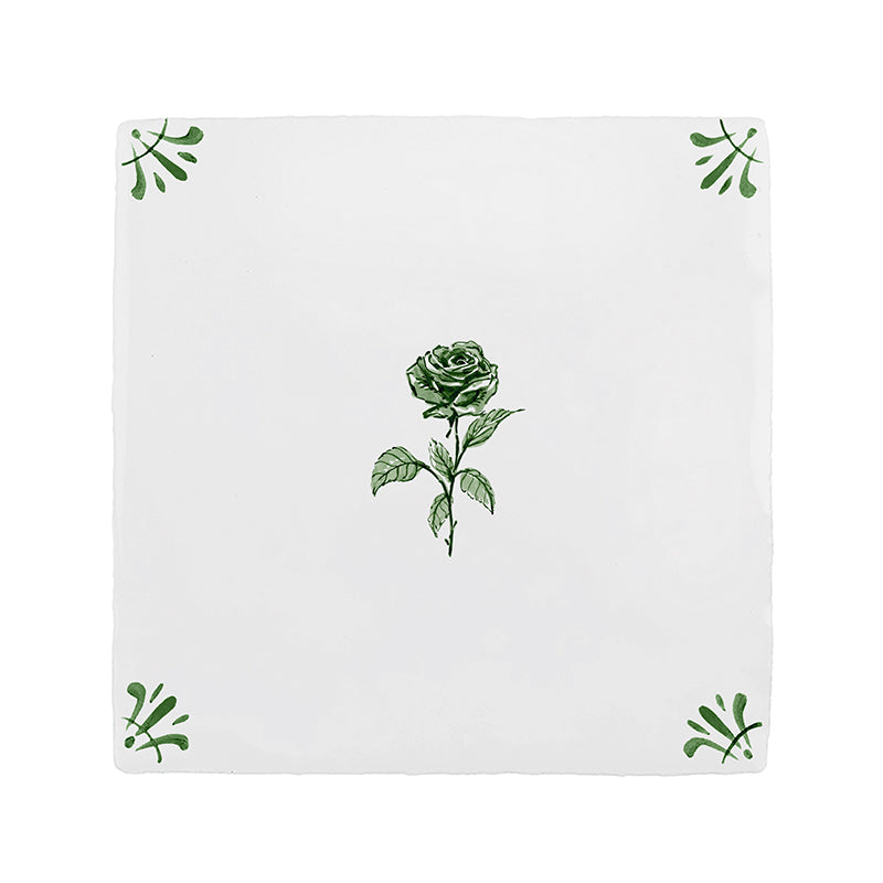 Rose Delft Tile