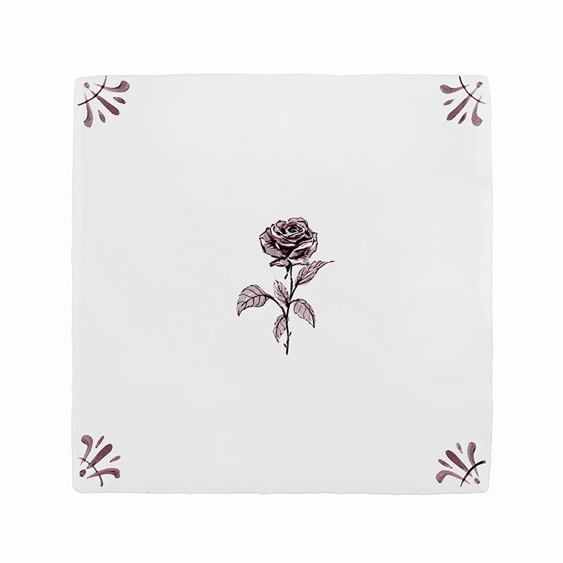 Rose Delft Tile