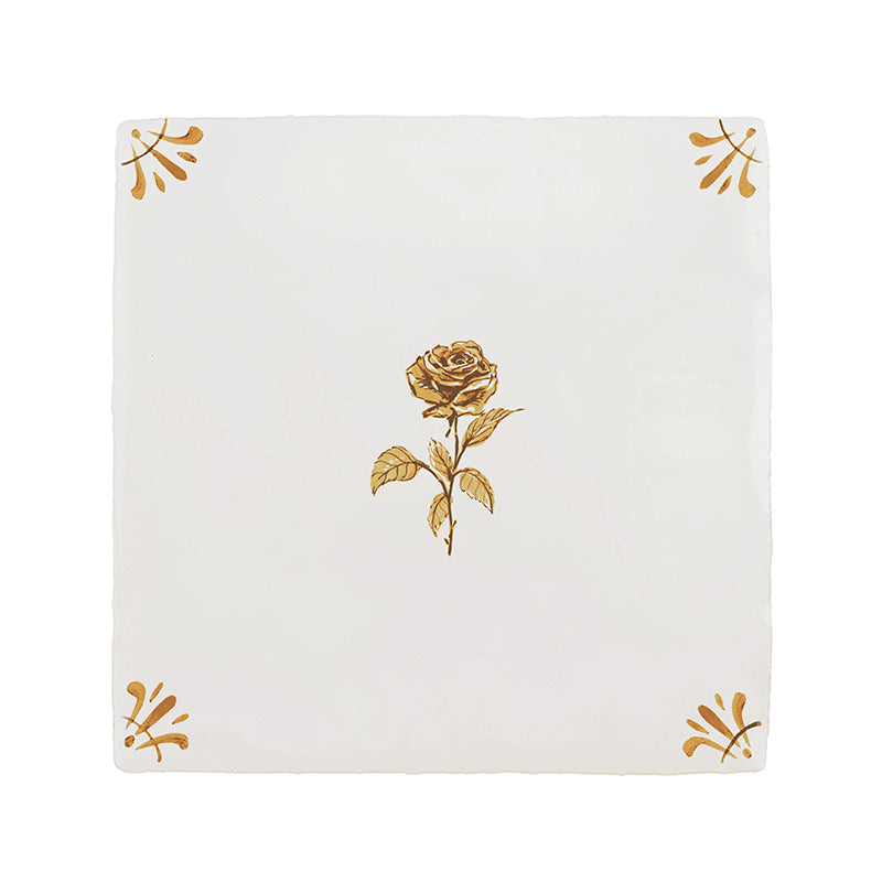 Rose Delft Tile