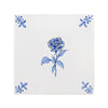 Rose Delft Tile, Gold Lustre