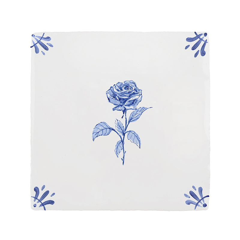 Rose Delft Tile