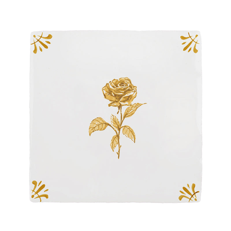 Rose Delft Tile