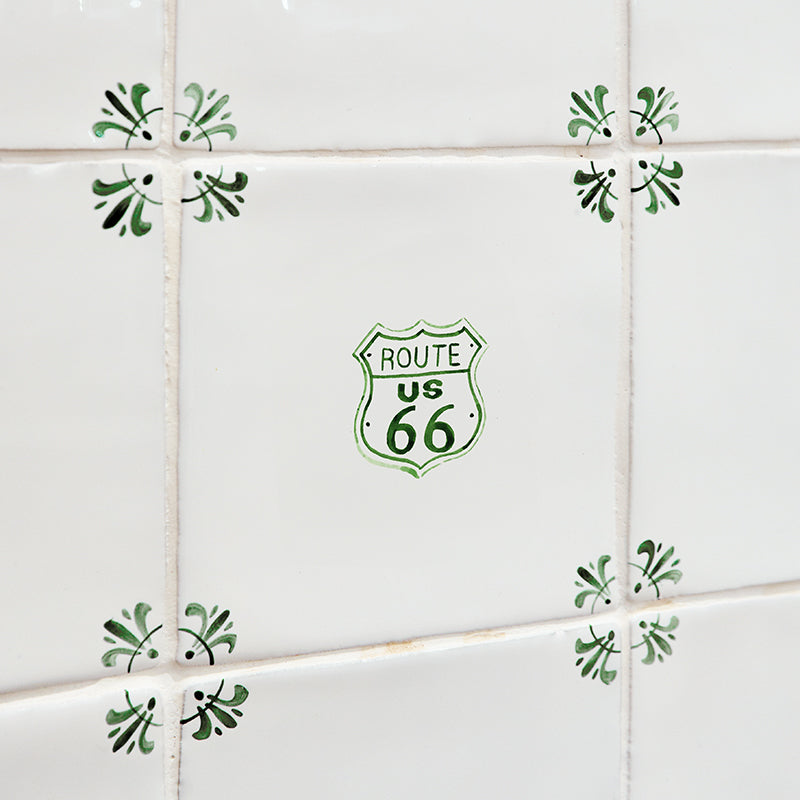 Route 66 Delft Tile