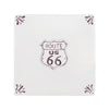 Route 66 Delft Tile