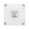 Route 66 Delft Tile